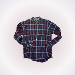 Britches Georgetowne Plaid Button Down Shirt | Sz L